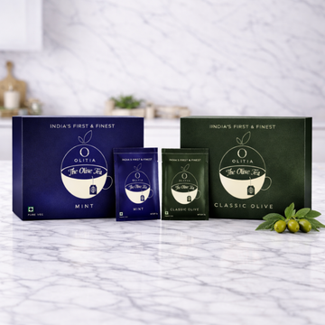 Olitia Tea Combo - Mint & Classic Olive
