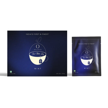 Olitia Tea Mint , India first olive tea, pack of 15