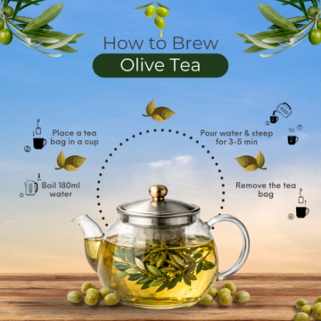 Olitia Tea Combo - Classic Olive & Holy Basil