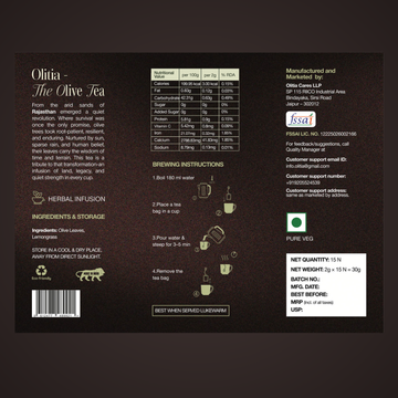 Lemongrass Tea - Olitia