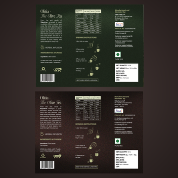 Olitia Tea Combo - Classic Olive & Lemongrass