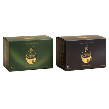 Olitia Tea Combo - Classic Olive & Holy Basil