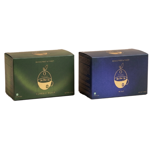 Olitia Tea Combo - Classic Olive  & Mint