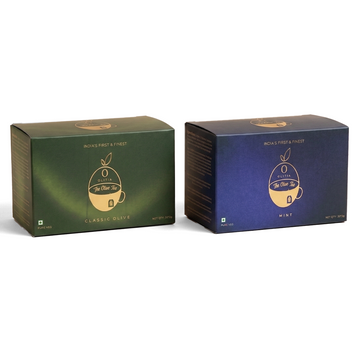 Olitia Tea Combo - Mint & Classic Olive