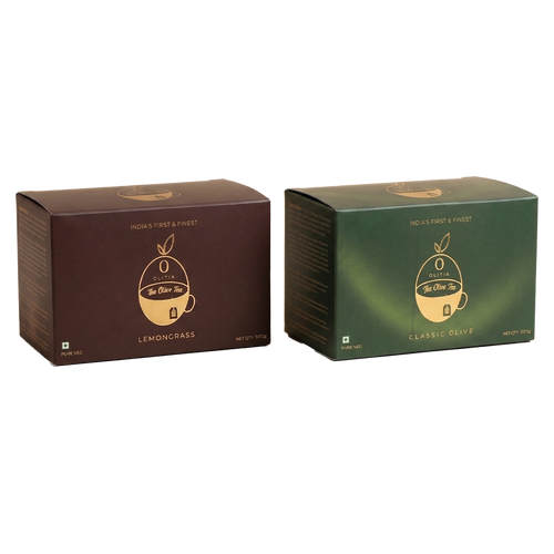 Olitia Tea Combo - Classic Olive & Lemongrass