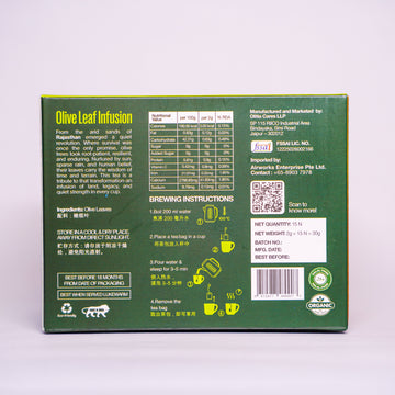 Herbal infused Classic Olive Tea