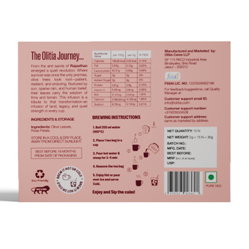 Rose - The Olive tea